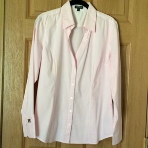 Express essential button down shirt